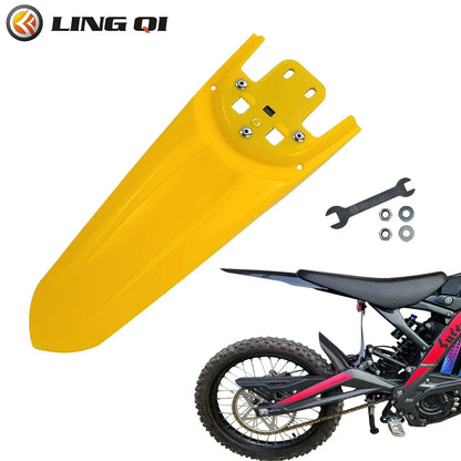 Light Bee X And S Modified Second-Generation Longer Rear Fender Streamlined Dirt Pit Mudguard Tail Guard For Sur Ron Surron Moto