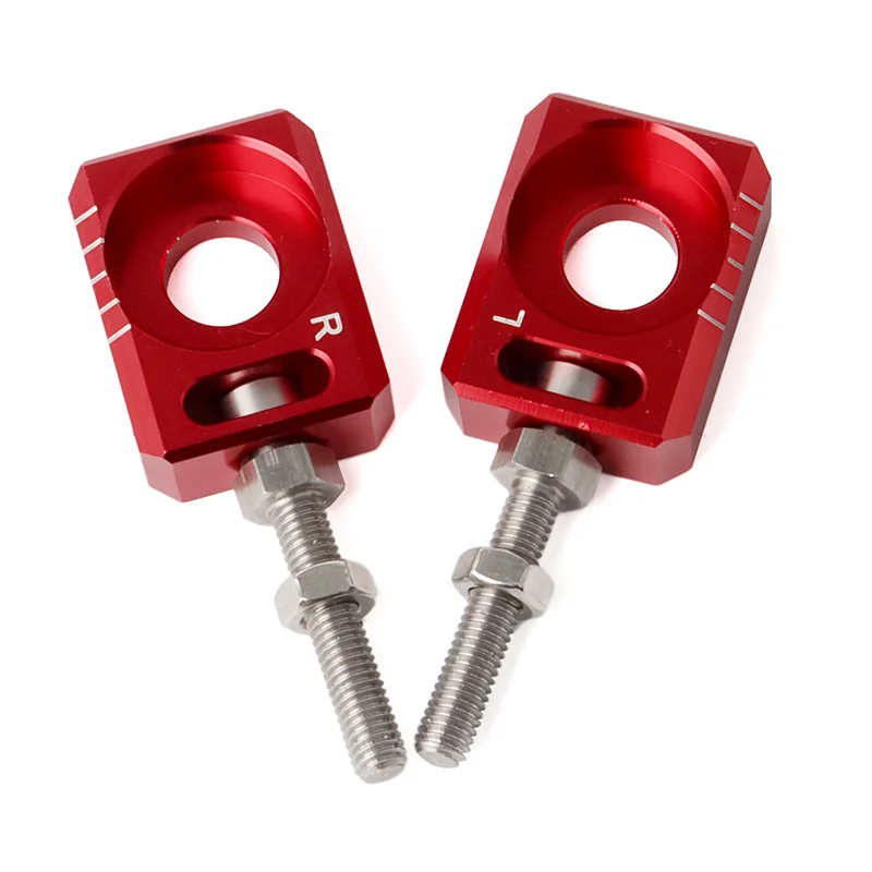 For Surron Accessories Motorcycle Electric Bike Rear Axle Block Chain Regulator Adjuster Bolt For Sur-ron Light Bee Enduro