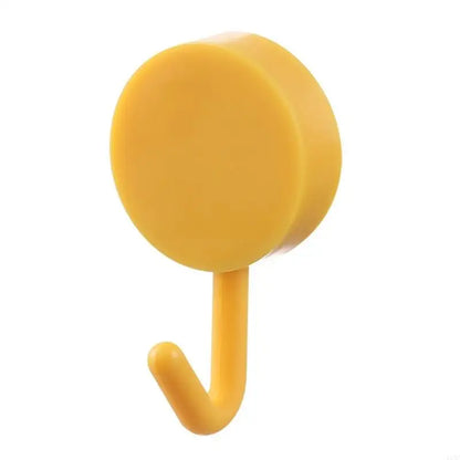 Adhesive Decorative Wall Hook Damage Frees Installation Strong Hold Bathroom Kitchen Use ABS Plastic Waterproof Hanger