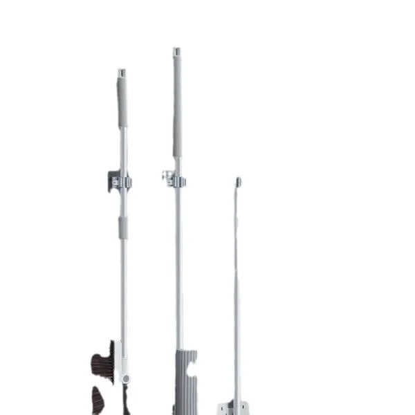 Household Bathroom Hole-free Mop Rack Broom Holder Holder Broom Storage Rack Seamless Transparent Mop Hanger