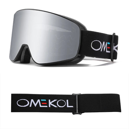 ELAX BRAND NEW Double Layers Anti-Fog Ski Goggles Snowmobile Eyewear Outdoor Sport Snow Snowboard Glasses