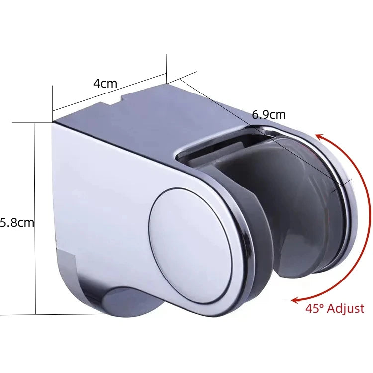 ABS Adjustable Handheld Shower Holder Bracket Wall Mount Faucet Sprinkler Fixation Base Spray Head Stand Bathroom Accessories