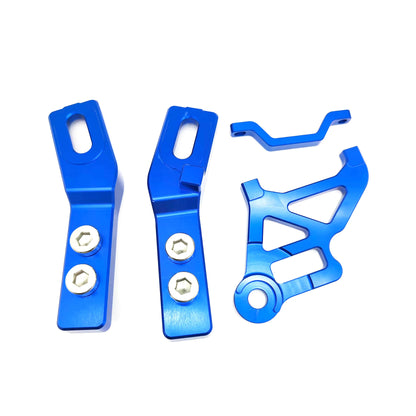 SURRON Light bee Modified Accessories Rear Swing Rack Extension Kit  Swing Arm Extenders With 220mm Rear Disc Conversion Bracket