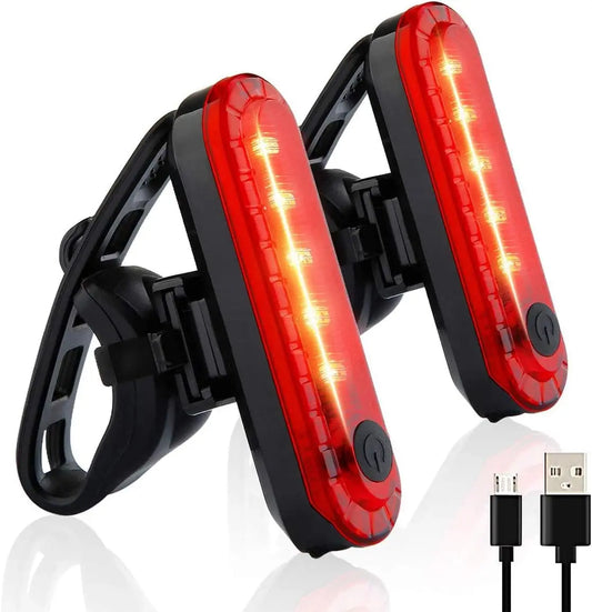 Bicycle Taillight MTB Red Light Bike Rear Light Cycling Warming Safety Lamp USB Rechargeable Led Bike Light Bike Accessories