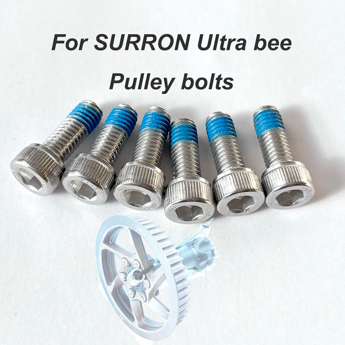 SURRON Ultra bee Genuine OEM Screws Brake Disc bolts /Sprocket bolts Anti-loosening and anti-vibration fastening bolts for UB
