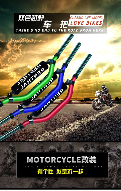 Motorcycle Surron Elfbar Handlebar CNC for RANTHAL Pitbike Grіpsi Most Bikes Classic Handle Bar Accessories