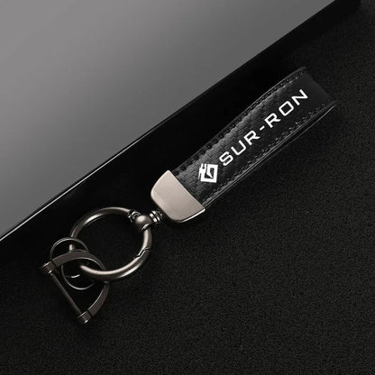 For Surron Sur-ron light bee lightbee x 2021 2022 2023 Custom LOGO High-Grade Carbon Fiber Motorcycle Keychain