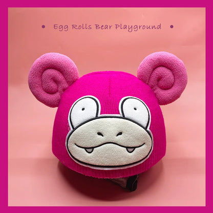 Ski Helmet Cover Decoration, Cute Cartoon Half Helmet Cover for Kids, Suitable for Electric Scooters Adult Helmet Decoration Hat
