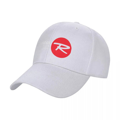 White Rossignol Logo Baseball Cap Hat Adjustable Visor Leisure Sun Hat