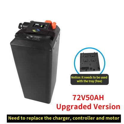 For Light Bee X 60V 72V Rebulit Battery Large Capacity Direct Replacement Motorcycles Off-road Dirtbike