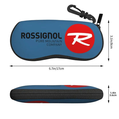 Rossignol Pure Mountain Products Shell Glasses Case Protective Sunglasses Box Women Men Soft Eyeglasses Bag Pouch