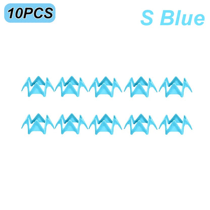 10PCS Golf Simulator Tees Golf Tees Simulator Plastic Practice Training For Turf and Driving Range Home Outdoor Indoor Use