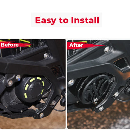For Surron Pulley Guard Engine Case Saver Cover For Sur-Ron Light Bee X Light Bee S Motocross Motorcycle Accessories Flip Cover