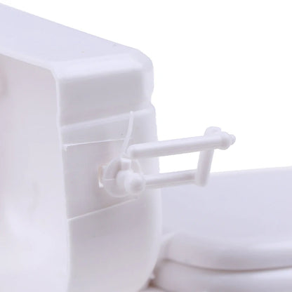 Dollhouse Furniture Vintage Bathroom Toilet Miniature Toys Dolls Accessories