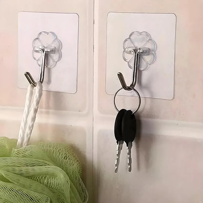 Living Room Bedroom Kitchen Storage Rack Bathroom Wall-Mounted Storage Rack (No Drilling Required)