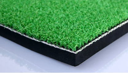 PGM Golf Mat with Rubber Tee Holder Realistic Grass Putting Mats Outdoor Sports Golf Training Turf Mat Indoor Office DJD003-9