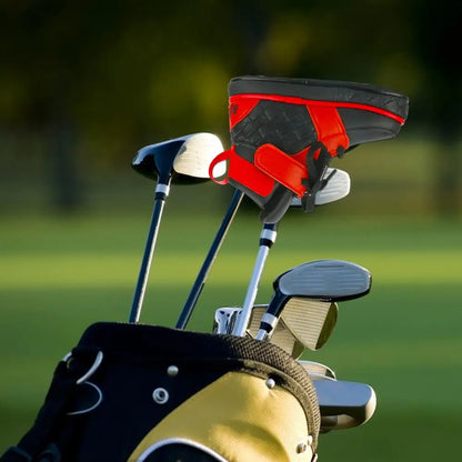 Golf Club Headcover Shoe Shaped Golf Iron Cover Golf Iron Cover Golf Club Head Protector PU Leather Putter Headcover Golf Putter