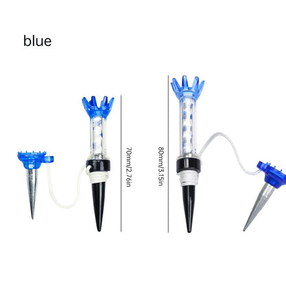 Caden Golf Detachable Metal Tee 2pcs2.76in and 3.15in, Red And Blue Two-color High-quality Magnetic Tee, Friction Small Golf Tee