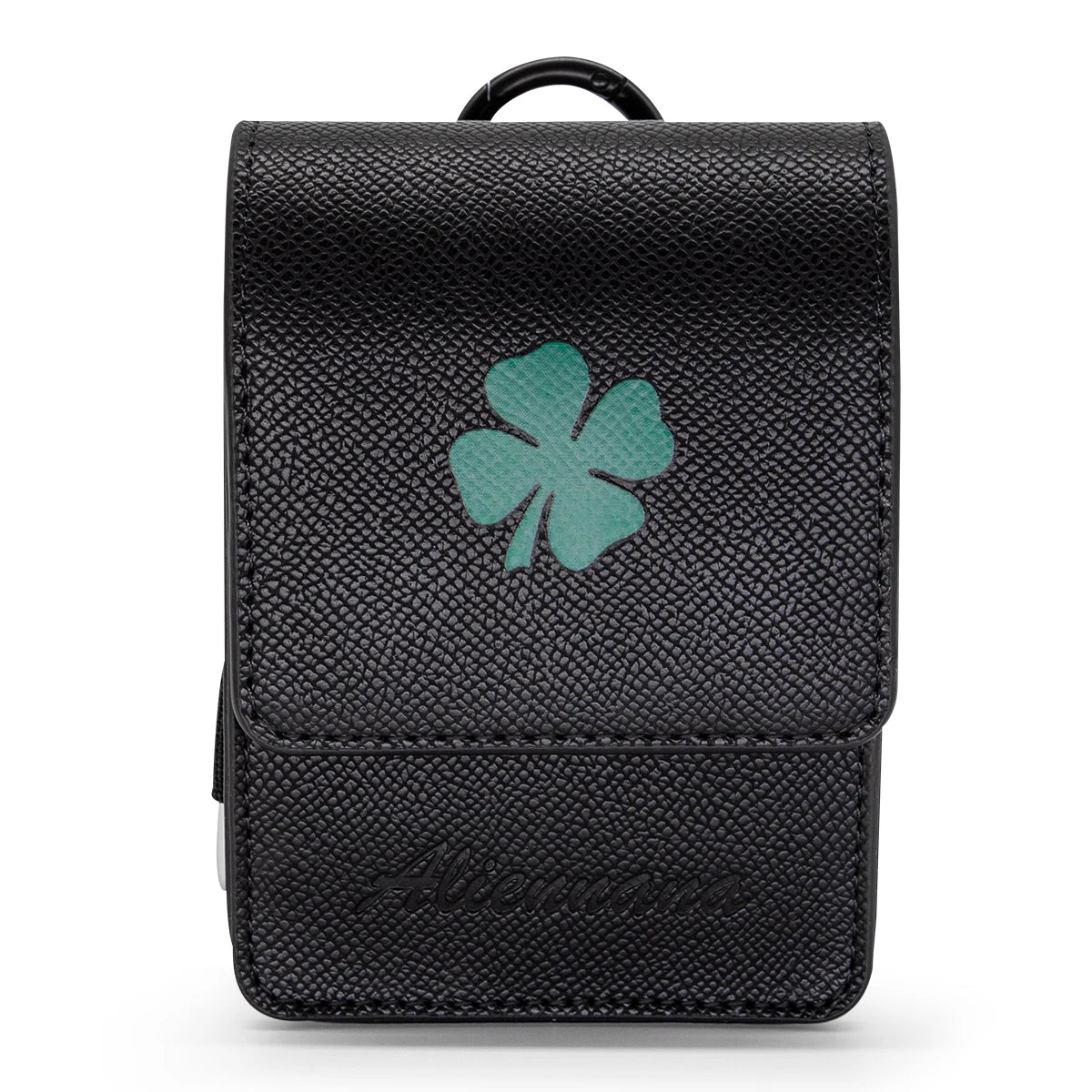 Golf Rangefinder Case Premium Leather for Bushnell Callaway Universal Range Finder arry Bag with Tee Holder, Belt Clip for Most