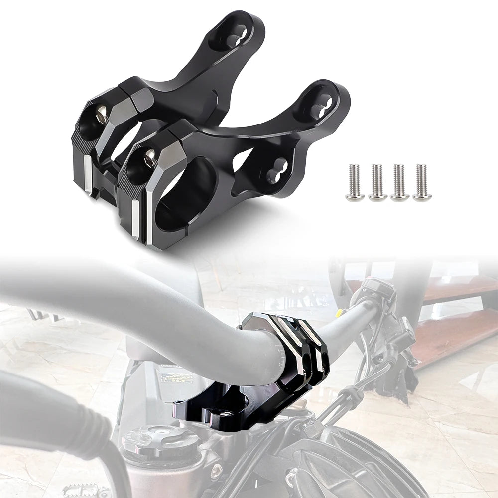 Motorcycle Front Handlebar Bracket For Surron Light Bee X S Sur Ron Electric Motocross Steering Stem Modified Parts Aluminum