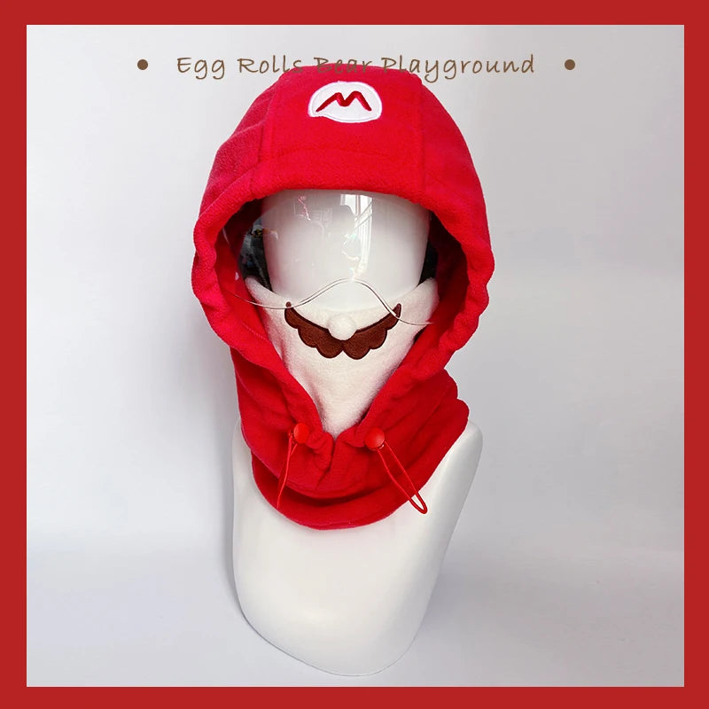 Ski Helmet Cover, Comfortable Soft Skiing Head Warmer, Cartoon Cute Decorative Helmet Cover Hat, Fleece Material for Warmth,
