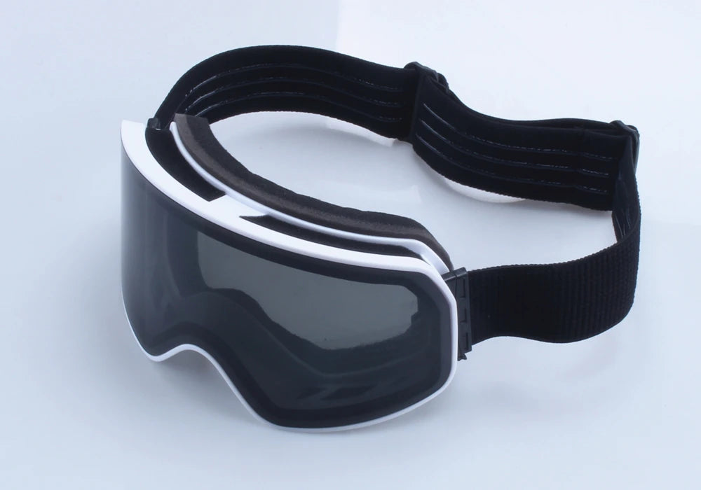 Big Ski Snowboard Goggles Women Men Skiing Eyewear Mask UV 400 Snow Protection Over Glasses Adult Double Anti-Fog Cylindrical