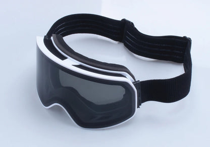 Big Ski Snowboard Goggles Women Men Skiing Eyewear Mask UV 400 Snow Protection Over Glasses Adult Double Anti-Fog Cylindrical