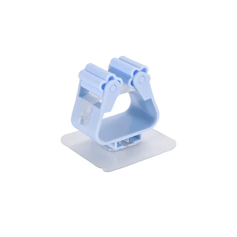 Wall Mounted Mop Organizer Holder Brush Broom Hanger Home Storage Rack Suction Cup Hanging organizers Pipe Hooks racks storage