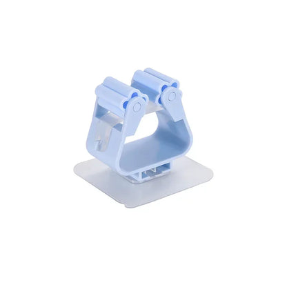 Wall Mounted Mop Organizer Holder Brush Broom Hanger Home Storage Rack Suction Cup Hanging organizers Pipe Hooks racks storage