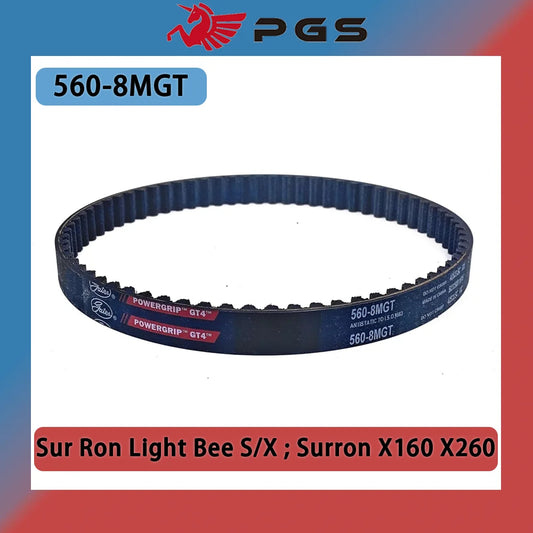 Original Light Bee S/X Electric Motorcycle 8M 560 Transmission Belt Drive Belt 560-8MGT For Sur-Ron Surron Sur Ron Light Bee S/X