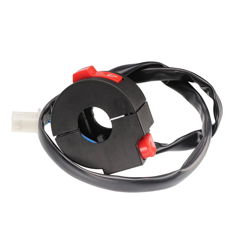 Multifunction 4 Holes HeadLight Electric Start Switch For SURRON Light Bee X Taotao ATV Pit Bike Go Kart Motorcycle Accessories