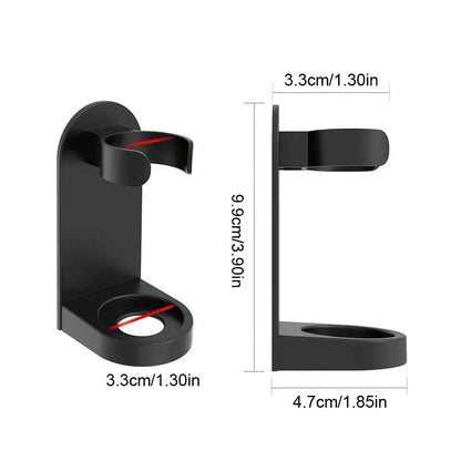 Wall-Mounted Electric Toothbrush Holder Plastic Tooth Hook Razor Rack Storage Space Shelf Bathroom Home Accessories Saving V9P0