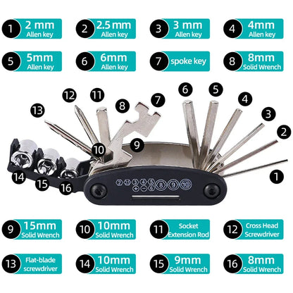Motorcycle Tool Wrench Screwdriver Set For Sur Ron Surron 48T 52T 54T 58T 64T Light Bee X S Lightbee Repair Tools Accessories