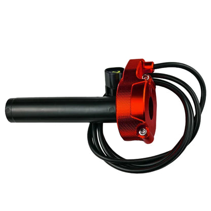 CNC Motorcycle Electronic Throttle Handle Throttle Handlebar Fit For Sur-Ron Surron Light Bee S X Electric Motocross Universal P