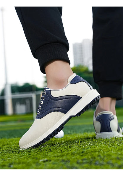Four Seasons Universal Golf Shoes Men's Waterproof And Breathable Golf fixed Needle BOA Golf Shoes Outdoor Walking Sports Shoes