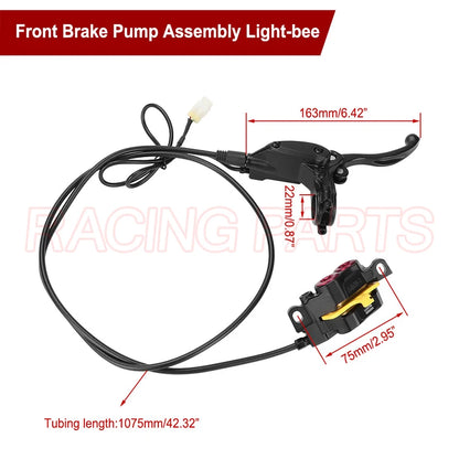For SURRON New Integrated Brake Pump System Set Light Bee X Original Accessories Parts Dirtbike Motorcycles Off-road SUR-RON