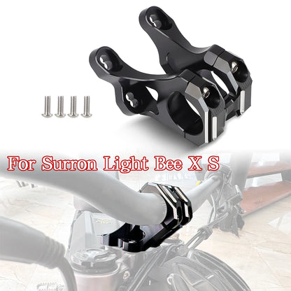 Motorcycle Front Handlebar Bracket For Surron Light Bee X S Sur Ron Electric Motocross Steering Stem Modified Parts Aluminum