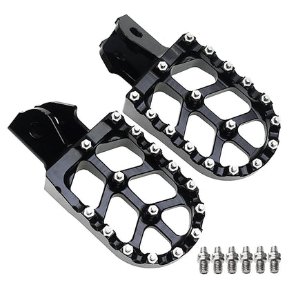 Motorcycle CNC Footpegs Foot Pegs Rests Pedals For Sur-Ron Surron Sur ron Light Bee S  Light Bee X Off-Road Electric Foot Pedals