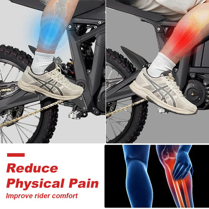 For Talaria Sting MX3/R MX4 Surron light bee X/S/L1E Segway X160 X260 Motorcycle Rear Passenger Foot Pegs Pedal Footrest Bracket