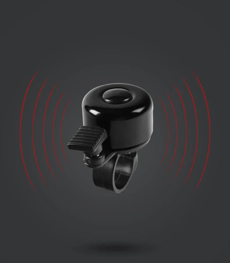 Bicycle Bell Bike Handlebar Bell Ring Aluminum Alloy Mountain Road Bike Horn Sound MTB Safety Warning Alarm Cycling Accessories