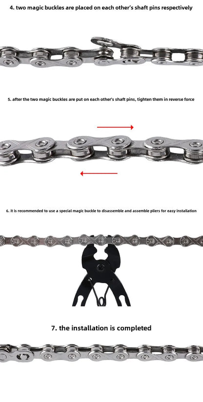 Mini Bicycle Chain Buckle Pliers Potable MTB Bike Chain Quick Release Magic Link Clamp Removal Install Plier Cycling Repair Tool