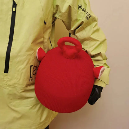 Ski Helmet Cover for Women Men Skiing Helmet Covers Decor Snowboard Washable Outdoor Sports Cute Knitted Helmets Accessories