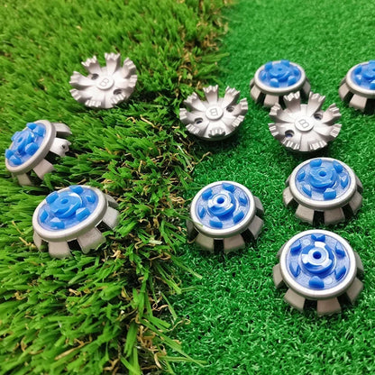 14pcs Golf Spikes Anti Slip TPR Replacement Screw Studs Shoes Turn Pins Fast Twist Ultra Thin Golf Shoes Spikes