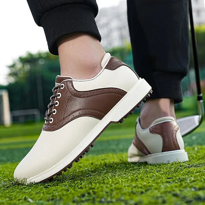Four Seasons Universal Golf Shoes Men's Waterproof And Breathable Golf fixed Needle BOA Golf Shoes Outdoor Walking Sports Shoes