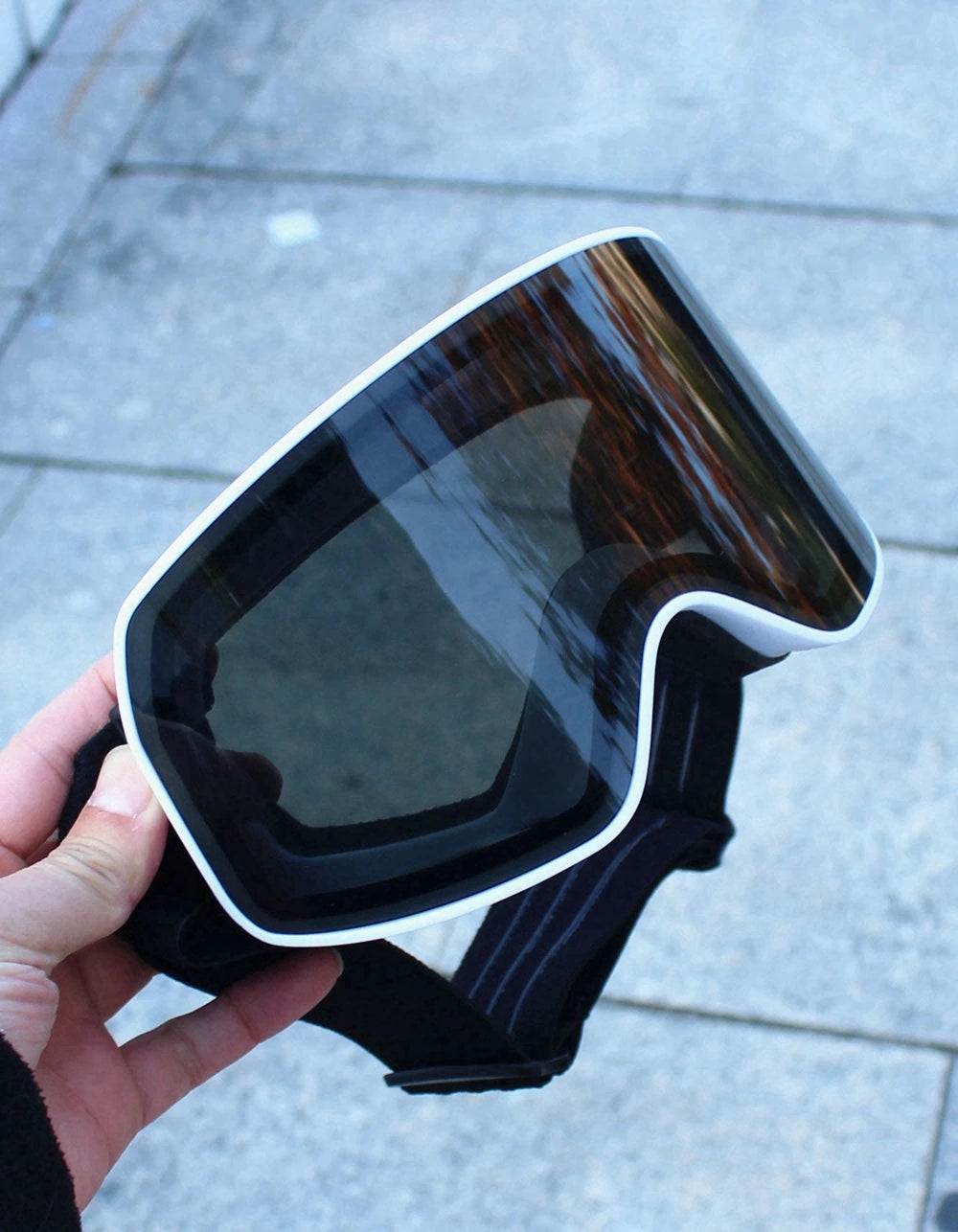 Big Ski Snowboard Goggles Women Men Skiing Eyewear Mask UV 400 Snow Protection Over Glasses Adult Double Anti-Fog Cylindrical