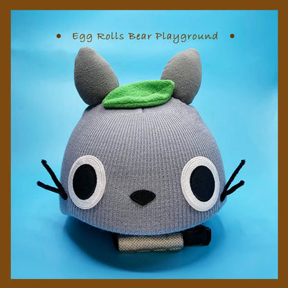 Ski Helmet Cover Decoration, Cute Cartoon Half Helmet Cover for Kids, Suitable for Electric Scooters Adult Helmet Decoration Hat