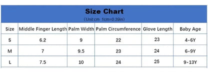 Winter Children Ski Gloves Thicken Waterproof Kids Gloves Snowboard Riding Snow Child Winter Gloves for Boys Girls 4-13Y