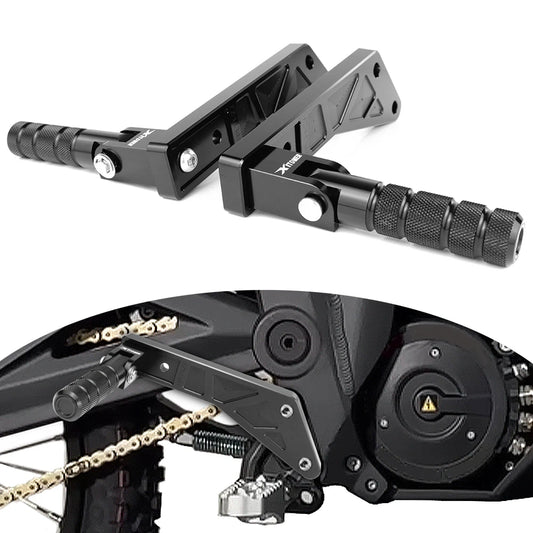 For Talaria Sting MX3/R MX4 Surron light bee X/S/L1E Segway X160 X260 Motorcycle Rear Passenger Foot Pegs Pedal Footrest Bracket