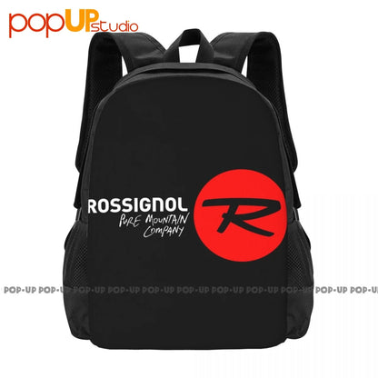 Skis Rossignol Alpine Skis And Equipment Backpack Large Capacity Vintage Art Print Sports Bag Clothes Backpacks
