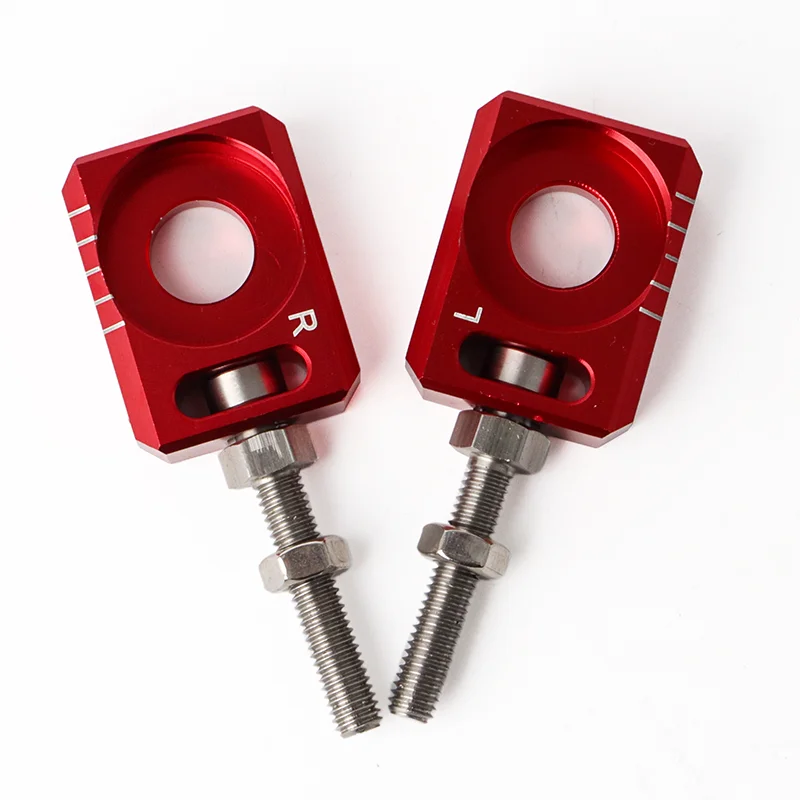 For Surron Accessories Motorcycle Electric Bike Rear Axle Block Chain Regulator Adjuster Bolt For Sur-ron Light Bee Enduro